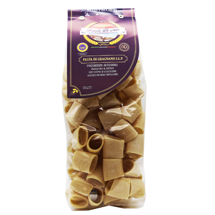 Mezzi paccheri 500 g, pasta di Gragnano