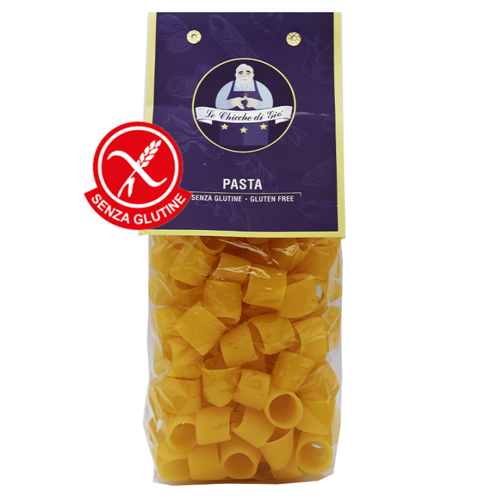 Mezzi paccheri senza glutine 400 g, pasta di Gragnano