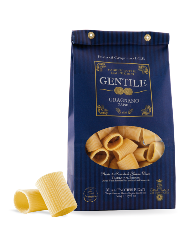 MEZZI PACCHERI RIGATI I.G.P. 500 g.