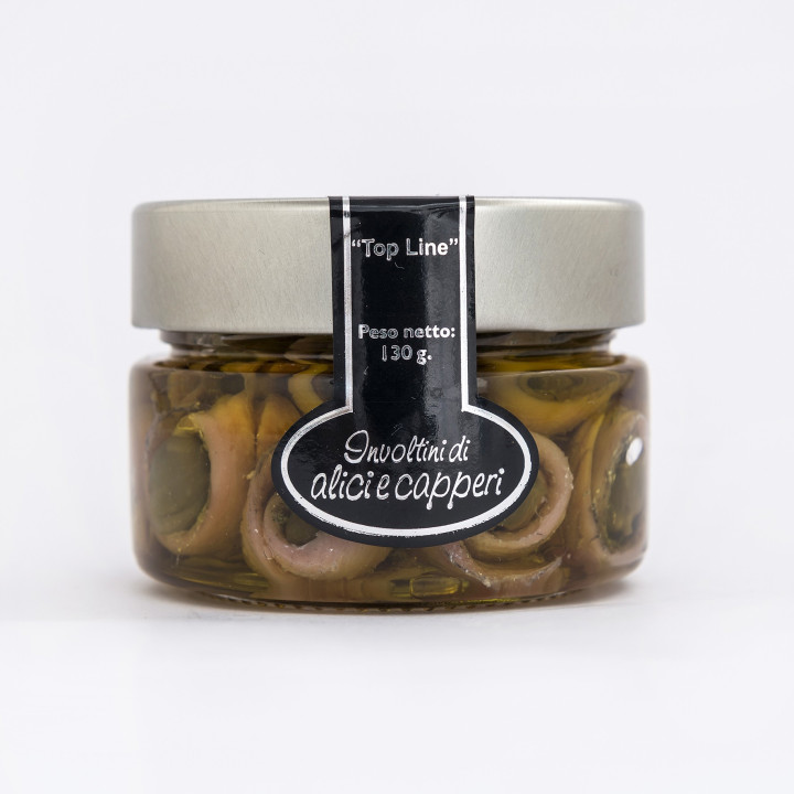 Involtini di Alici e Capperi 106 ml Top Line