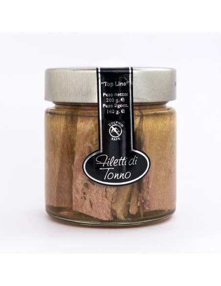 Filetti di Tonno 212 ml: Prodotti Ittici Top Line