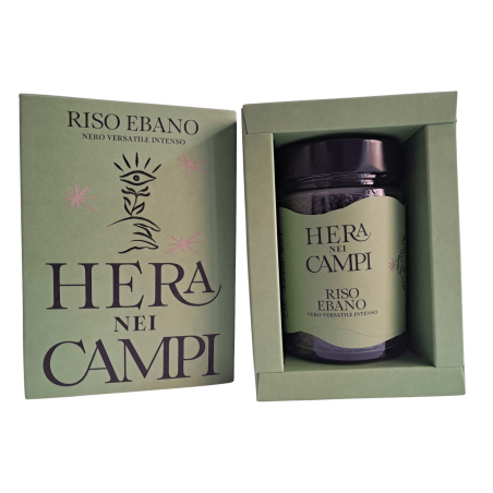 Riso Ebano g. 250 in Vaso di Vetro