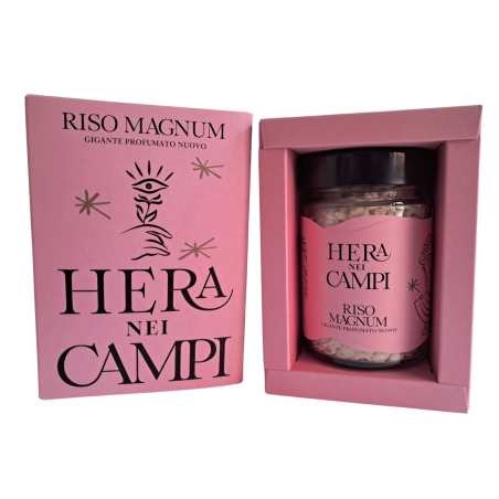 Riso Magnum Aromatico 250g in Vaso di Vetro - Riso Invecchiato